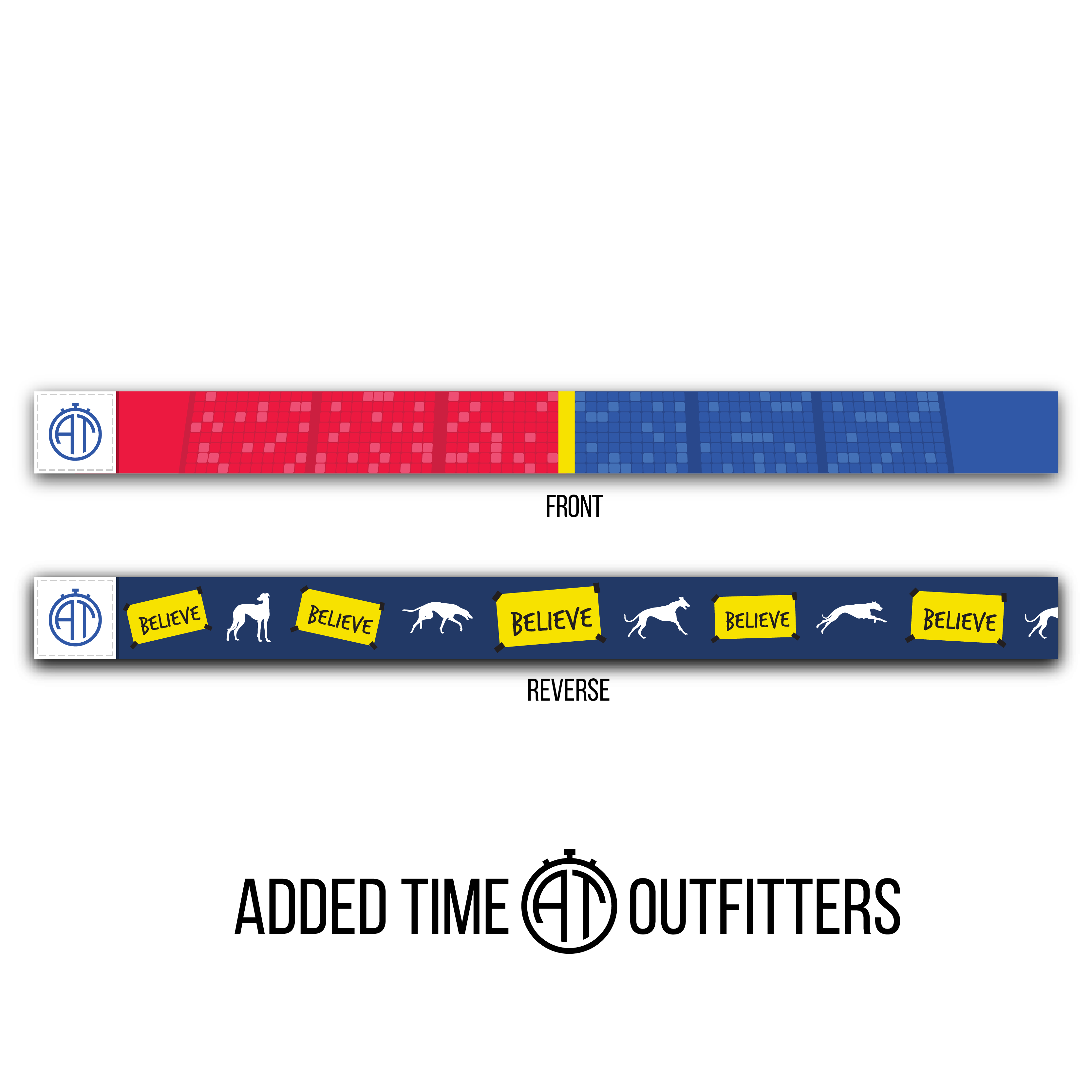 Added Time Outfitters – Product Square Wristband Guide – Believe-01
