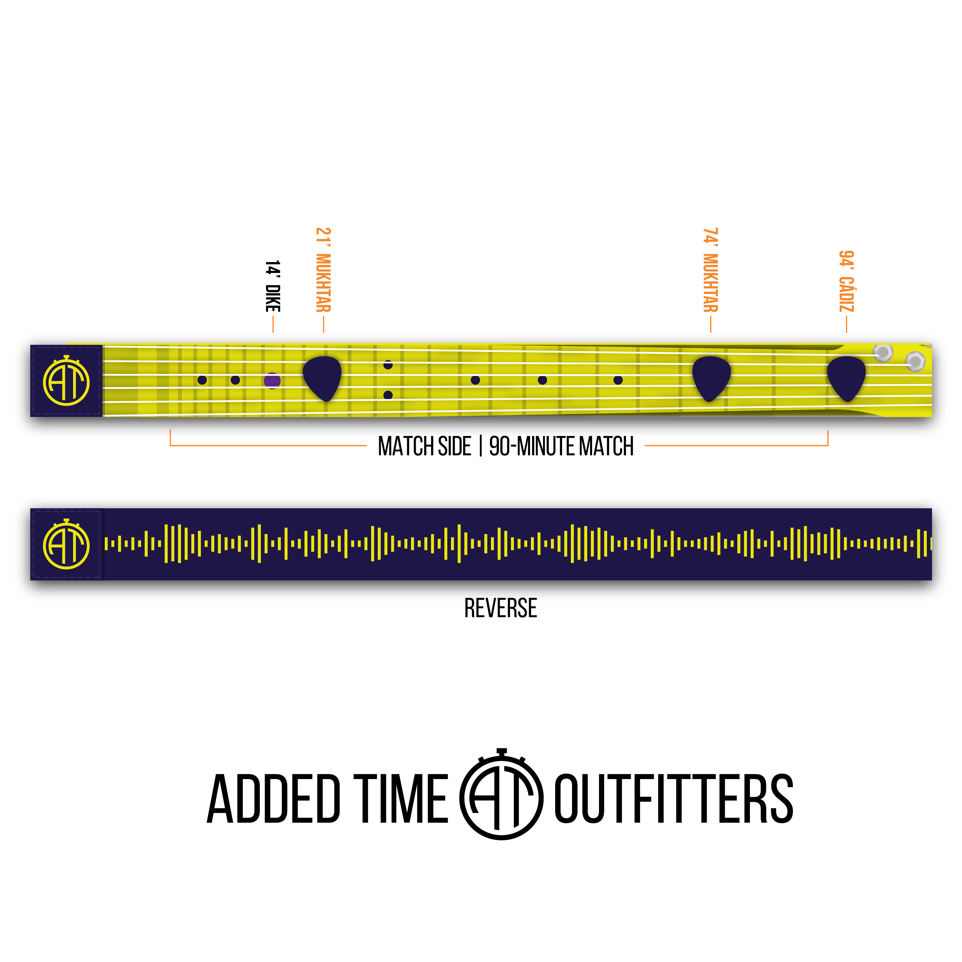 Added Time Outfitters – Product Square Wristband Guide – Honky Tonk FC-01