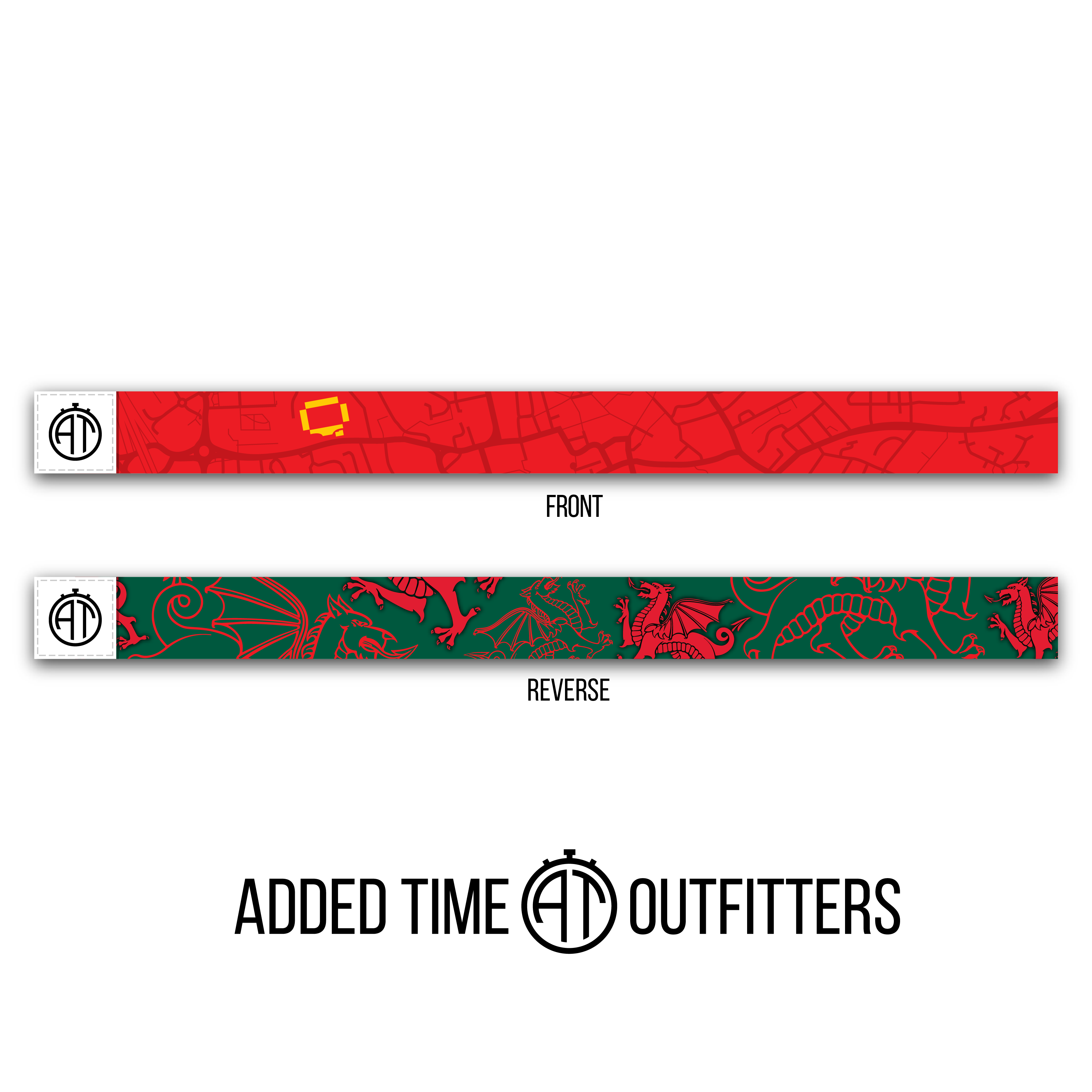 Added Time Outfitters – Product Square Wristband Guide – It’s Always Sunny in Wrexham-01