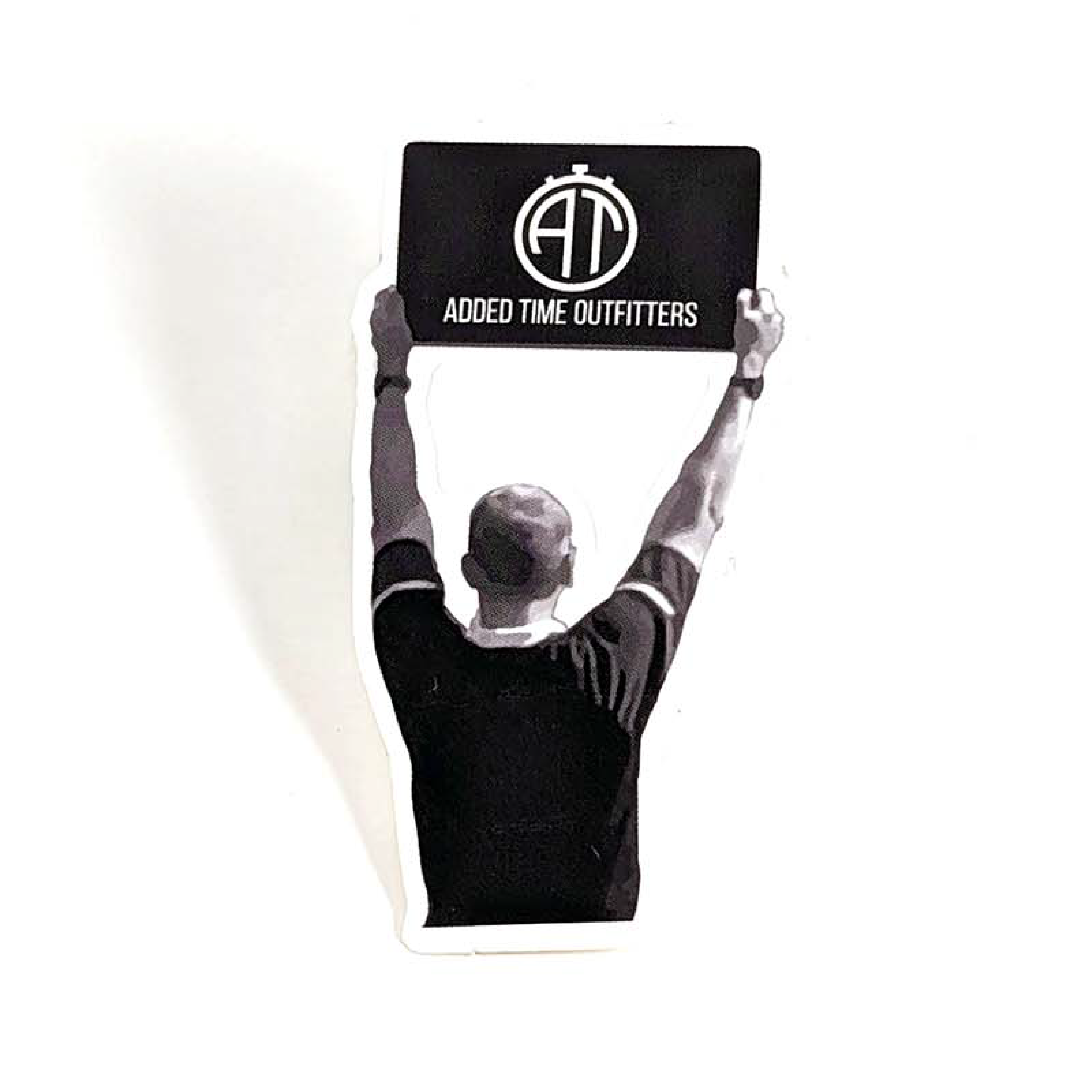 Added Time Outfitters – Product Shot – Added Time Sticker Referee-01