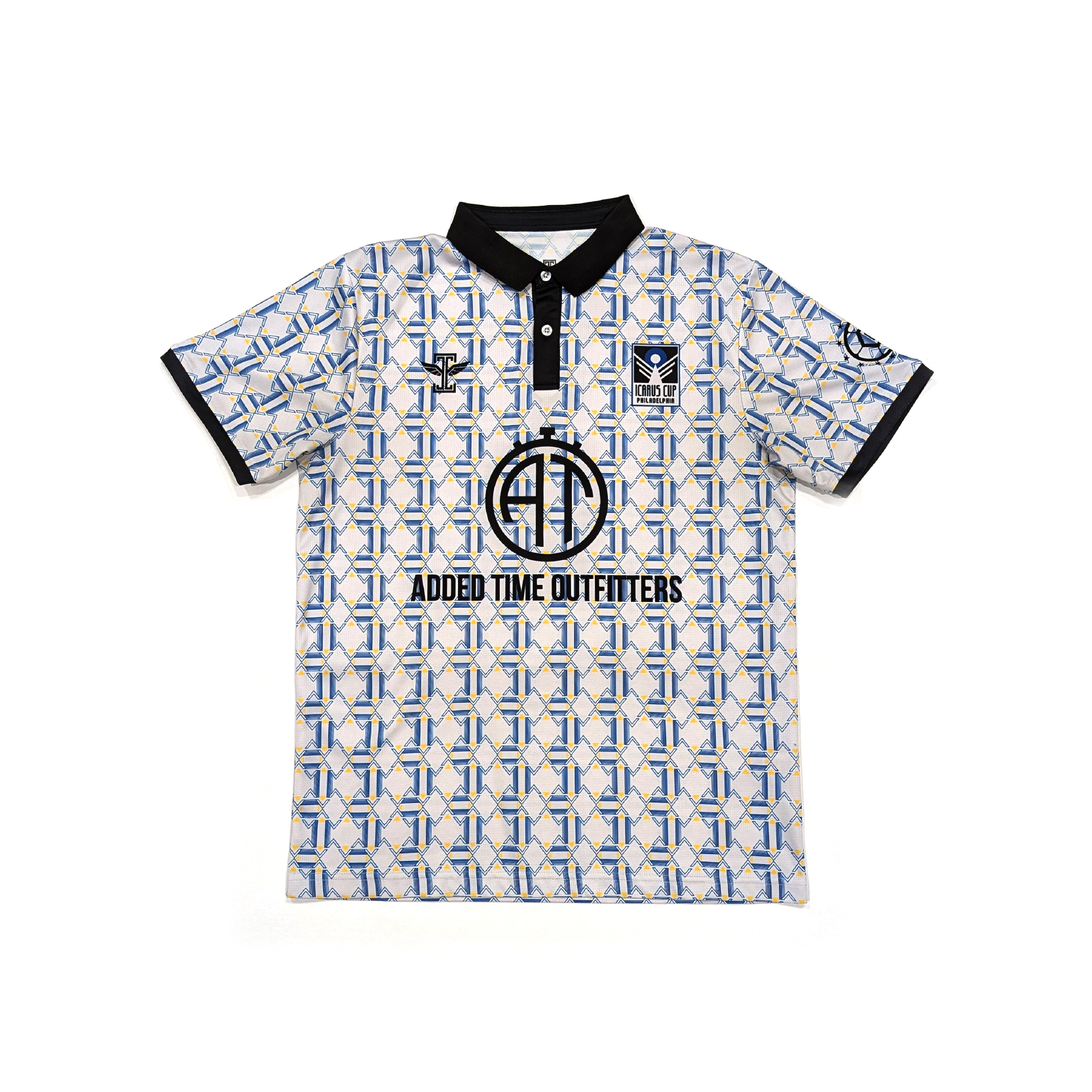 Added Time Outfitters – Product Shot – Icarus X Added Time Jersey White 1